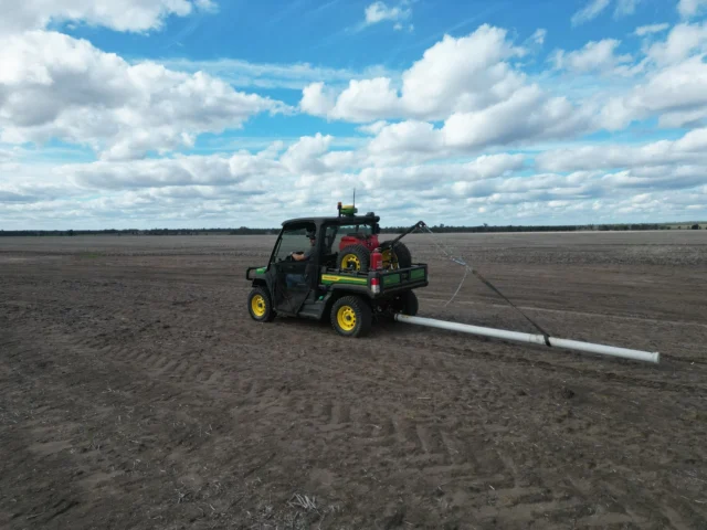 Getting a clearer picture of what’s happening below the surface.

Our team has been working with customers near North Star, using EM surveying technology to build moisture profiles at multiple soil depths across their paddocks. With guidance from Pieter, Dion has been learning more about the process and the valuable insights it provides.

The data collected helps growers better understand moisture distribution throughout the soil profile, supporting more informed decisions across every stage of the cropping cycle.