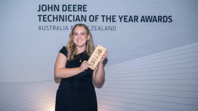 Congratulations Lauren! John Deere Parts Apprentice of the Year 🏆

Starting her journey with RDO Equipment as a high school student in reception, Lauren Lester has grown into an outstanding Apprentice Parts Technician at our Wellcamp branch. Her commitment to learning, teamwork and customer support has earned her national recognition as the 2026 John Deere Parts Apprentice of the Year.

Lauren works closely with our service team to ensure the right parts are available when they’re needed, helping keep customers up and running. She’s known for her positive attitude, strong work ethic and passion for supporting those around her.

👏 Well done to Lauren and all the incredible finalists. We’re proud to have you representing RDO Equipment!